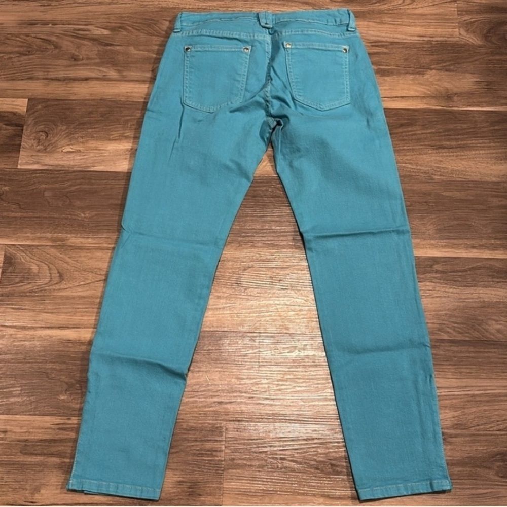 NWT Chaser Skinny Jeans Vibrant Teal Size 26 - Picture 4 of 6